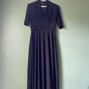Evan-Picone Black Evening Dress